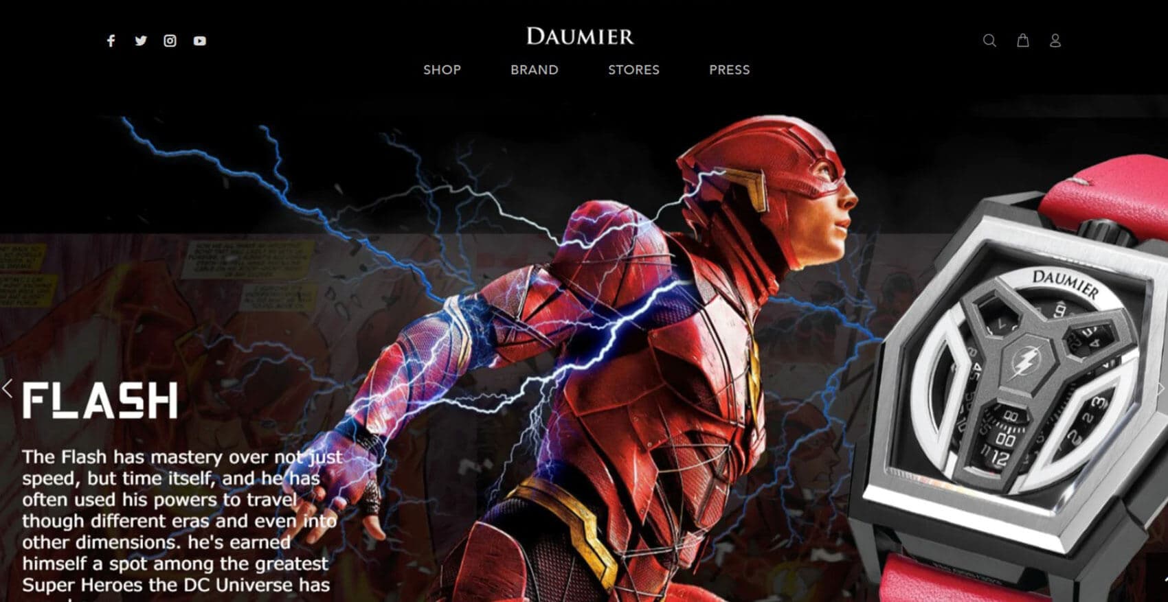 Daumier - Luxury Watches E-commerce