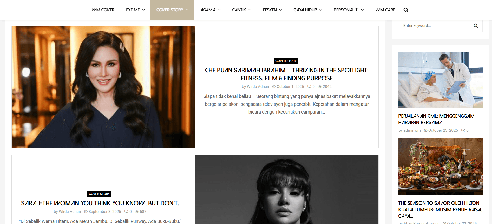 Majalah WM - Magazine Website - Image 2