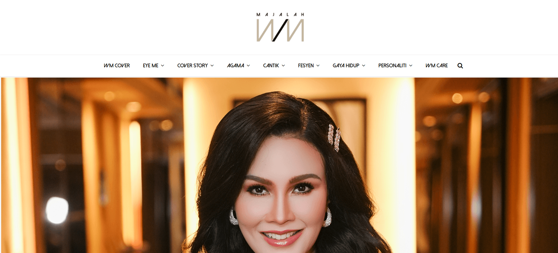 Majalah WM - Magazine Website
